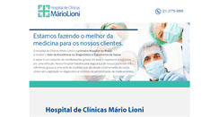 Desktop Screenshot of mariolioni.com.br
